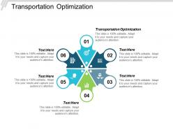 Transportation optimization ppt powerpoint presentation pictures graphics tutorials cpb