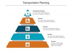 Transportation planning ppt powerpoint presentation gallery clipart cpb