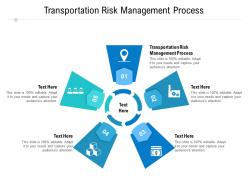 Transportation risk management process ppt powerpoint presentation infographic template clipart cpb
