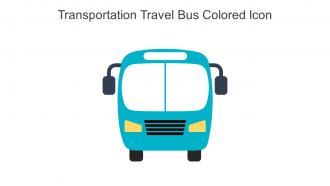 Transportation Travel Bus Colored Icon In Powerpoint Pptx Png And Editable Eps Format