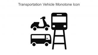 Transportation Vehicle Monotone Icon In Powerpoint Pptx Png And Editable Eps Format