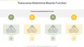 Transverse Abdominis Muscle Function In Powerpoint And Google Slides Cpb