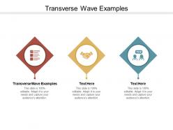 Transverse wave examples ppt powerpoint presentation gallery shapes cpb