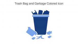 Trash Bag And Garbage Colored Icon In Powerpoint Pptx Png And Editable Eps Format
