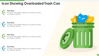 Trash Can Icon Powerpoint Ppt Template Bundles
