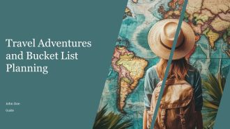 Travel Adventures And Bucket List Planning PPT Demonstration AT