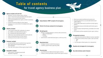 Travel Agency Business Plan Powerpoint Presentation Slides Colorful Professional