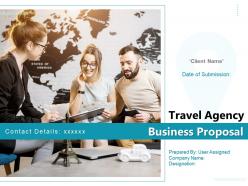 Travel agency business proposal powerpoint presentation slides