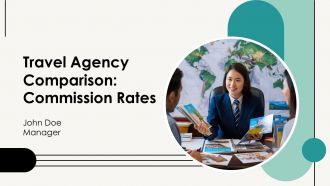 Travel Agency Comparison Commission Rates PPT Template AT