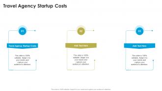 Travel Agency Startup Costs In Powerpoint And Google Slides Cpb