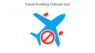 Travel Avoiding Colored Icon In Powerpoint Pptx Png And Editable Eps Format