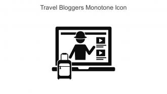 Travel Bloggers Monotone Icon In Powerpoint Pptx Png And Editable Eps Format