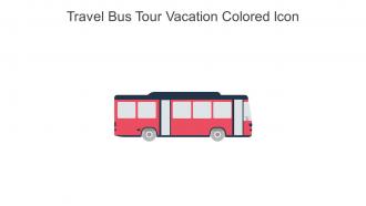 Travel Bus Tour Vacation Colored Icon In Powerpoint Pptx Png And Editable Eps Format