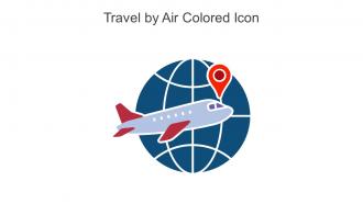 Travel By Air Colored Icon In Powerpoint Pptx Png And Editable Eps Format