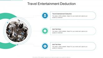 Travel Entertainment Deduction In Powerpoint And Google Slides Cpb