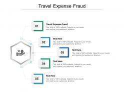 Travel expense fraud ppt powerpoint presentation icon display cpb