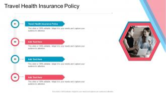Travel Health Insurance Policy In Powerpoint And Google Slides Cpb