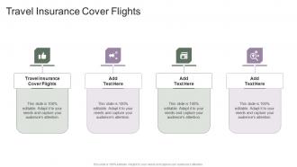 Travel Insurance Cover Flights In Powerpoint And Google Slides Cpb