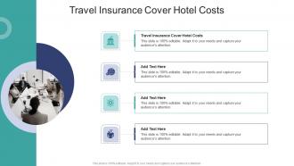 Travel Insurance Cover Hotel Costs In Powerpoint And Google Slides Cpb