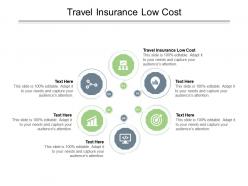 Travel insurance low cost ppt powerpoint presentation infographics introduction cpb