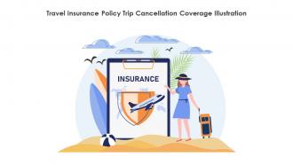 Travel Insurance Policy Trip Cancellation Coverage Illustration