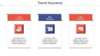 Travel Insurance Ppt Powerpoint Presentation Summary Portfolio Cpb