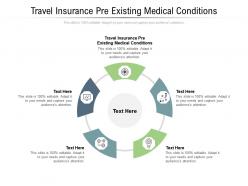 Travel insurance pre existing medical conditions ppt powerpoint presentation professional picture cpb