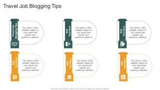 Travel Job Blogging Tips In Powerpoint And Google Slides Cpb