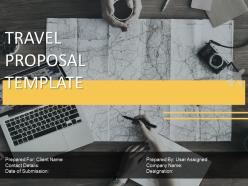 Travel proposal template powerpoint presentation slides