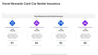 Travel Rewards Card Car Rental Insurance In Powerpoint And Google Slides Cpb