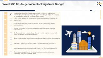 Travel SEO Tips To Get More Bookings From Google Edu Ppt
