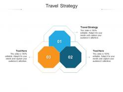 Travel strategy ppt powerpoint presentation gallery elements cpb
