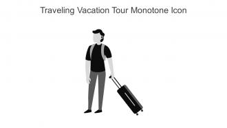 Traveling Vacation Tour Monotone Icon In Powerpoint Pptx Png And Editable Eps Format