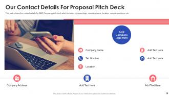 Travelling platform investor pitch deck ppt template