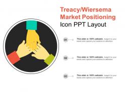 Treacy wiersema market positioning icon ppt layout