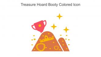 Treasure Hoard Booty Colored Icon In Powerpoint Pptx Png And Editable Eps Format