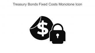 Treasury Bonds Fixed Costs Monotone Icon In Powerpoint Pptx Png And Editable Eps Format