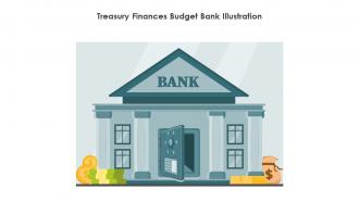 Treasury Finances Budget Bank Illustration