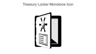 Treasury Locker Monotone Icon In Powerpoint Pptx Png And Editable Eps Format