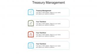 Treasury management ppt powerpoint presentation portfolio graphics tutorials cpb
