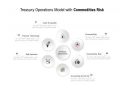 Treasury operations model with commodities risk
