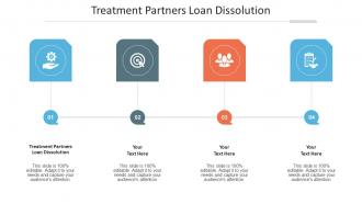 Treatment Partners Loan Dissolution Ppt Powerpoint Presentation Introduction Cpb