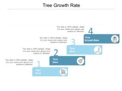 Tree growth rate ppt powerpoint presentation summary visual aids cpb