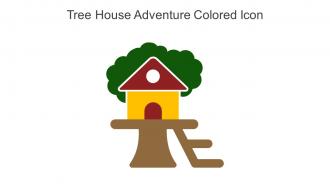 Tree House Adventure Colored Icon In Powerpoint Pptx Png And Editable Eps Format