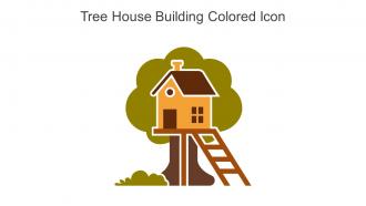Tree House Building Colored Icon In Powerpoint Pptx Png And Editable Eps Format