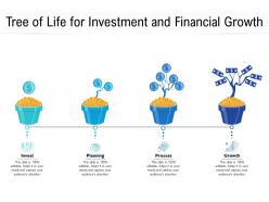 Tree of life for investment and financial growth