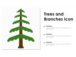 Trees And Branches Icon