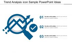 Trend Analysis Icon Sample Powerpoint Ideas