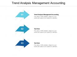 Trend analysis management accounting ppt powerpoint presentation file display cpb