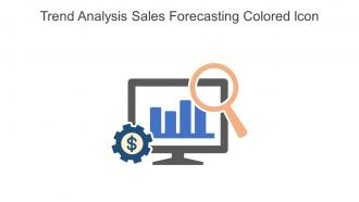 Trend Analysis Sales Forecasting Colored Icon In Powerpoint Pptx Png And Editable Eps Format